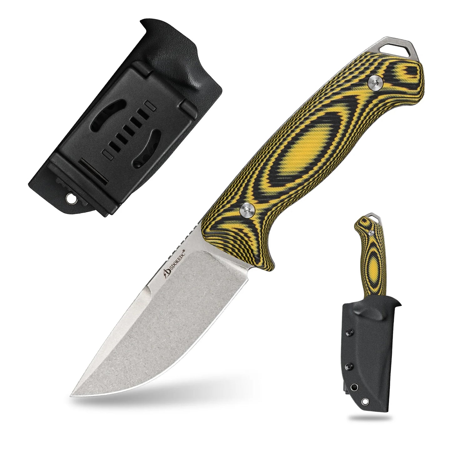 Knives DC53 Steel Tactical Hunting Fixed Blade Knife G10 Handle Kydex Sheath Mens Gifts EDC Knife Outdoor Camping Survival