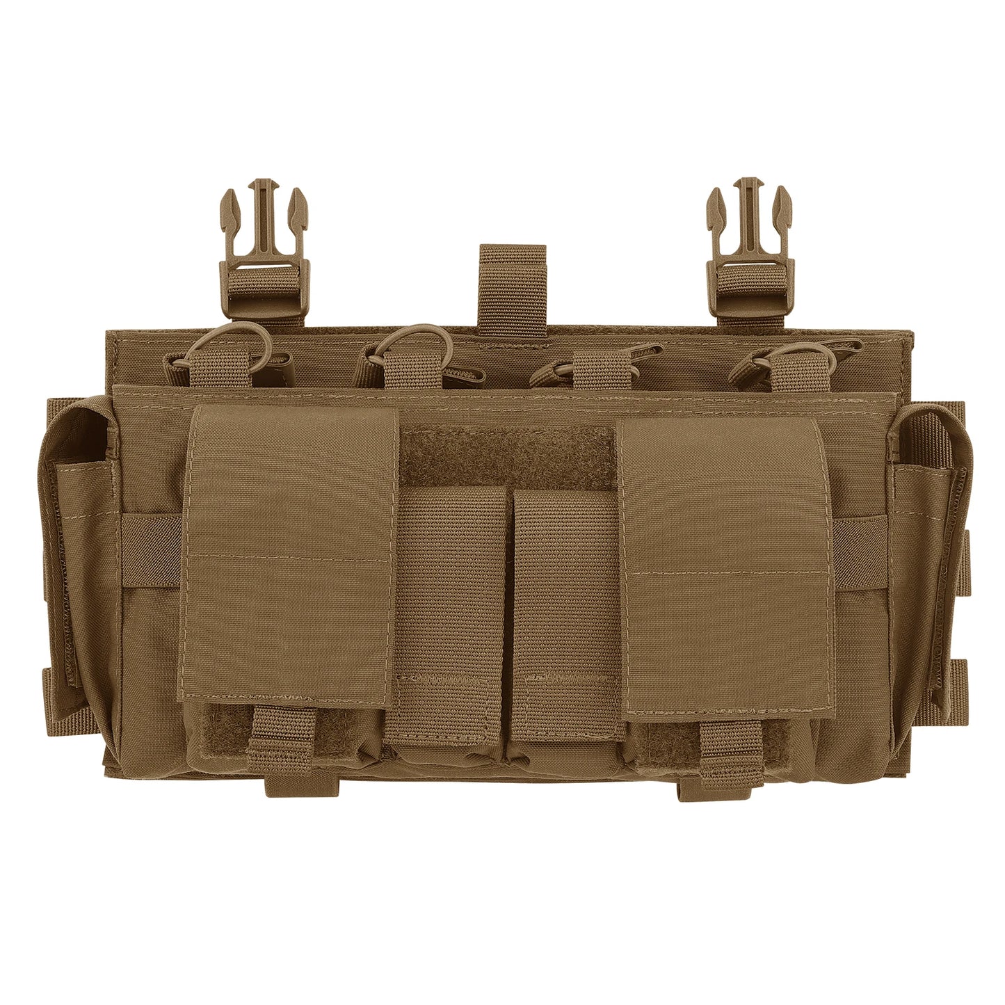 KRYDEX Tactical 5.56 & 9mm Magazine Pouch MF IV Placard For Outdoor Hunting Chest Rig SCARAB Plate Carrier Vest