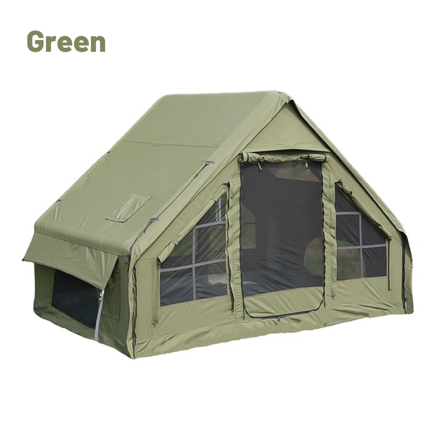 Inflatable Tents For Adult Camping, Luxury Camping Tents, Inflatable Tents With Stove Plug, 4/6/8 Person Family Camping Inflatab