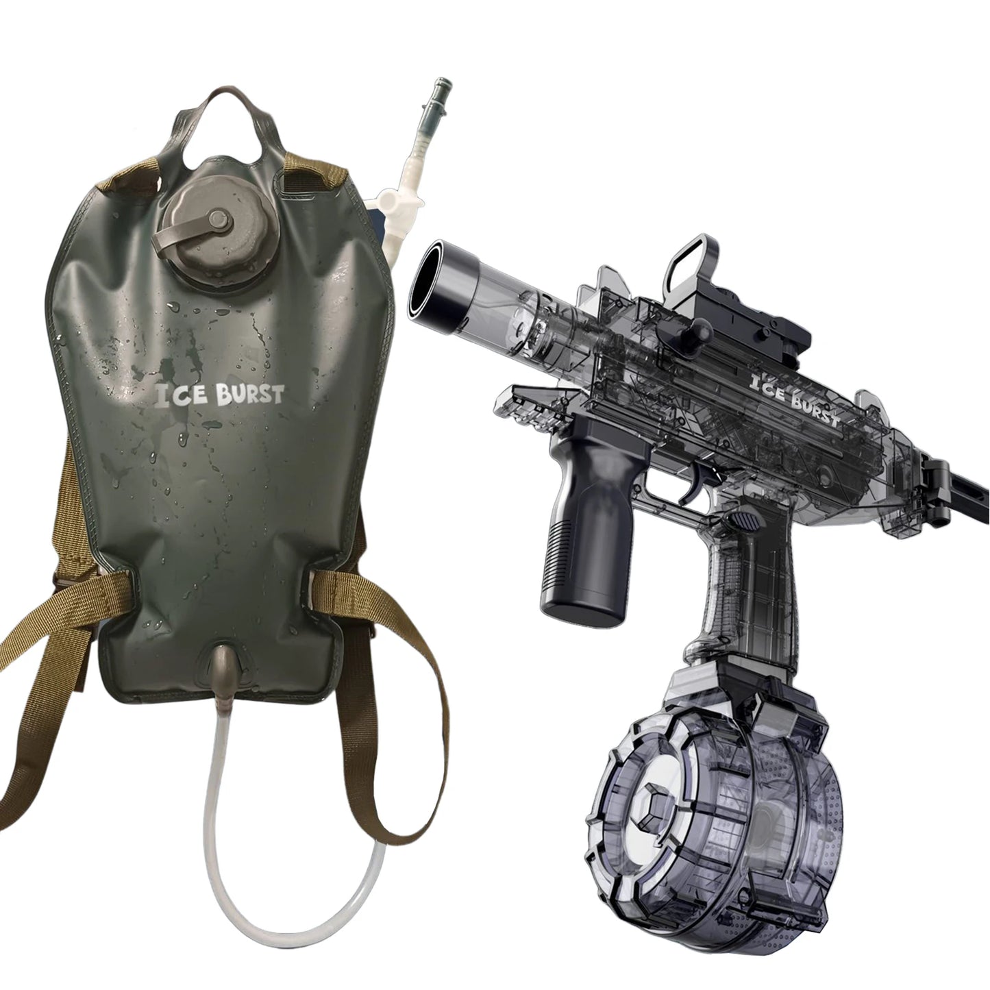 UZI elec. Water Gun Toy Swimming Pool Play Water Adult Shots Games Toy Outdoor Games High Pressure Water Gun Summer Toys for Kid