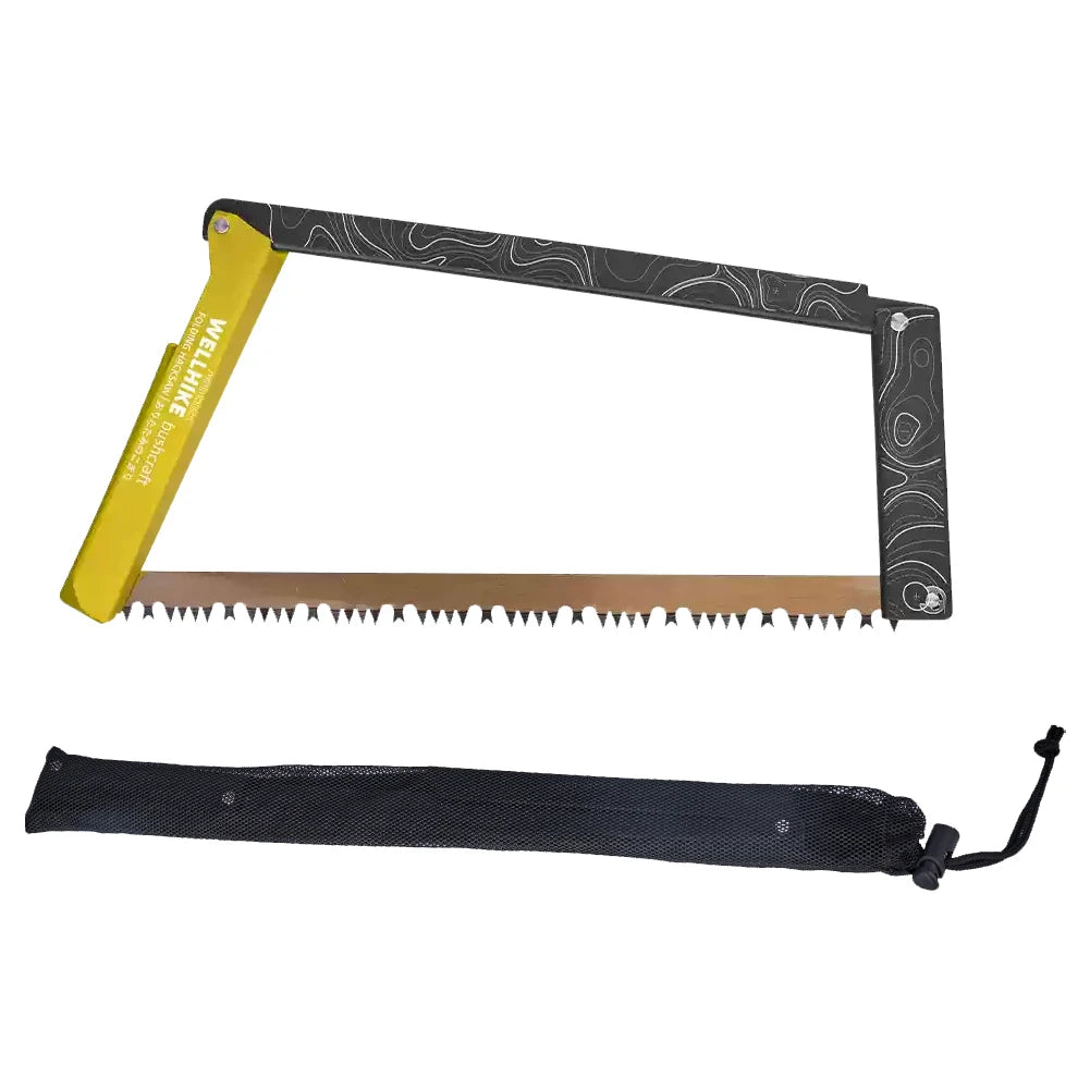 Folding Saw with Storage Bag Cutting Tree Hand Saw Multifunctional Handsaw Outdoor Hiking Survival Tools