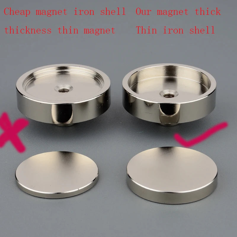 180KGX2 Powerful Neodymium Double Side Search Magnet 15M Rope Strong Salvage Fishing Magnetic