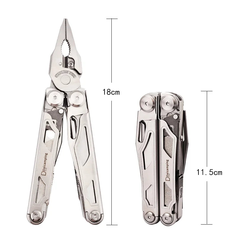 Daicamping DL30 Replaceable Part Hand Multi Tool Multi-tool Sets Cutter Multitools Survival Pliers Multifunctional Folding Knife