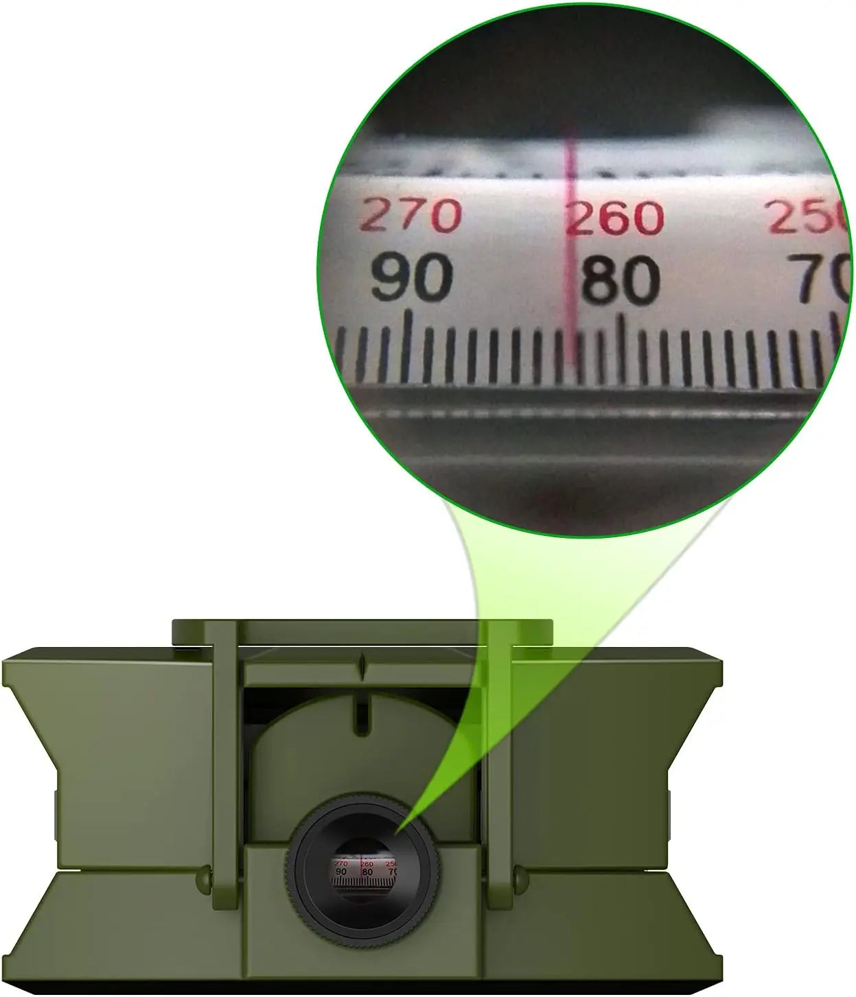 Proster IP65 Compass Hiking Survival - Lensatic Sighting Compass for Camping Navigation,Compass with Clinometer & Carry Bag