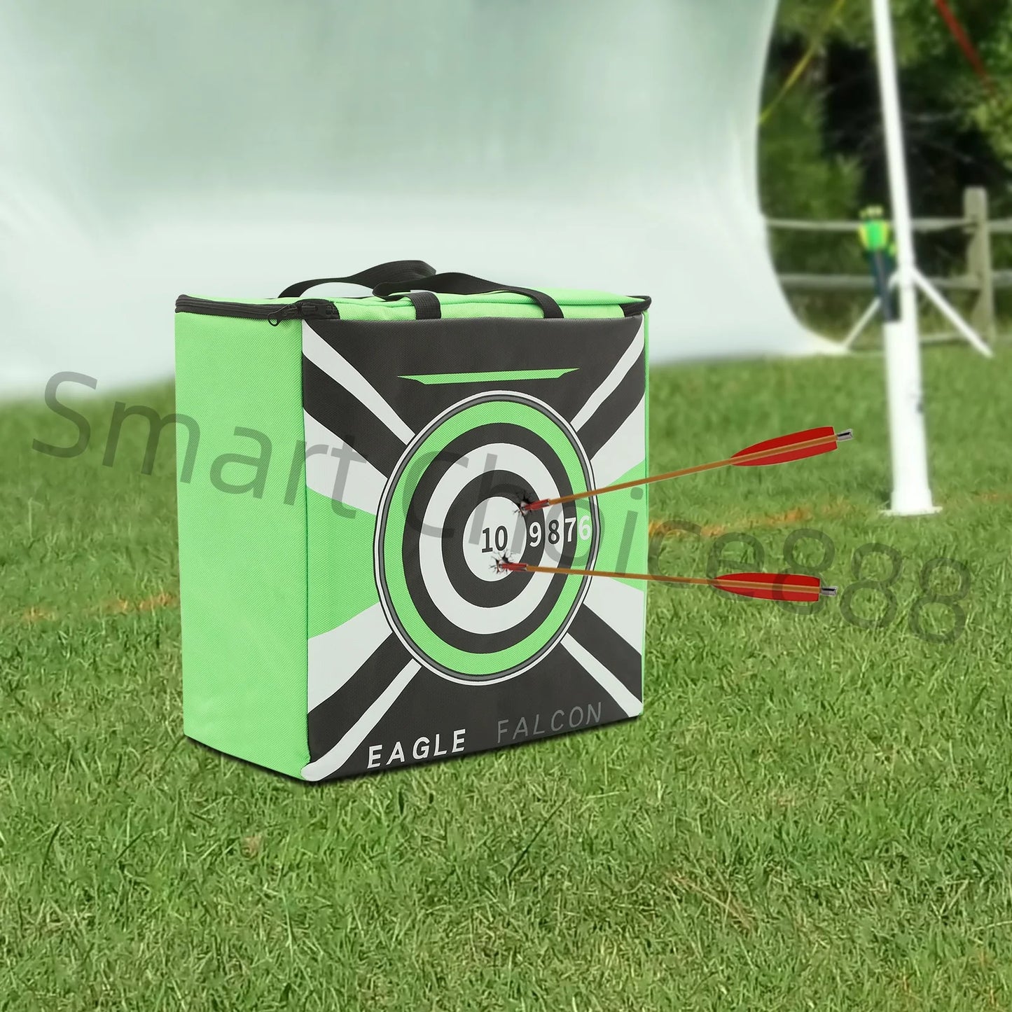 Archery Target Bag Portable Bow Target Water Resistant Archery Targets Refillable with Carrying Handle Training Accessories