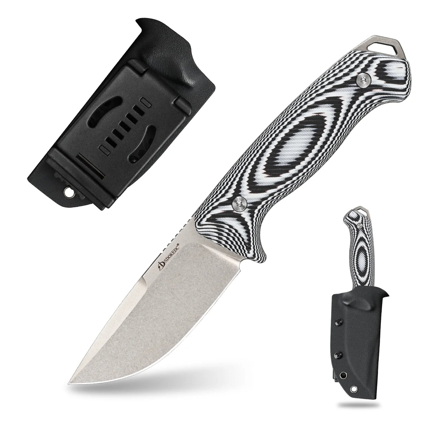 Knives DC53 Steel Tactical Hunting Fixed Blade Knife G10 Handle Kydex Sheath Mens Gifts EDC Knife Outdoor Camping Survival