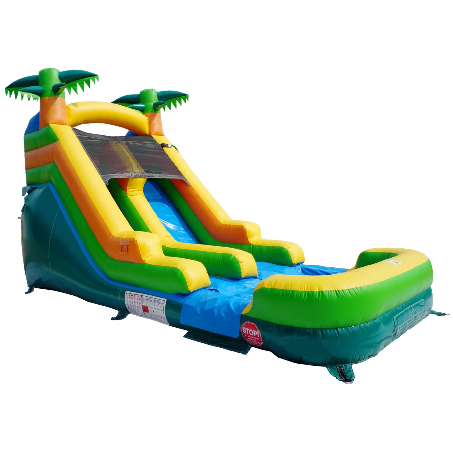 Inflatable Commercial Water Slide Bounce House for Kids or Adults,High Slide with Shallow Pool,Backyard,Outdoor 20' x 9.4'x 13’