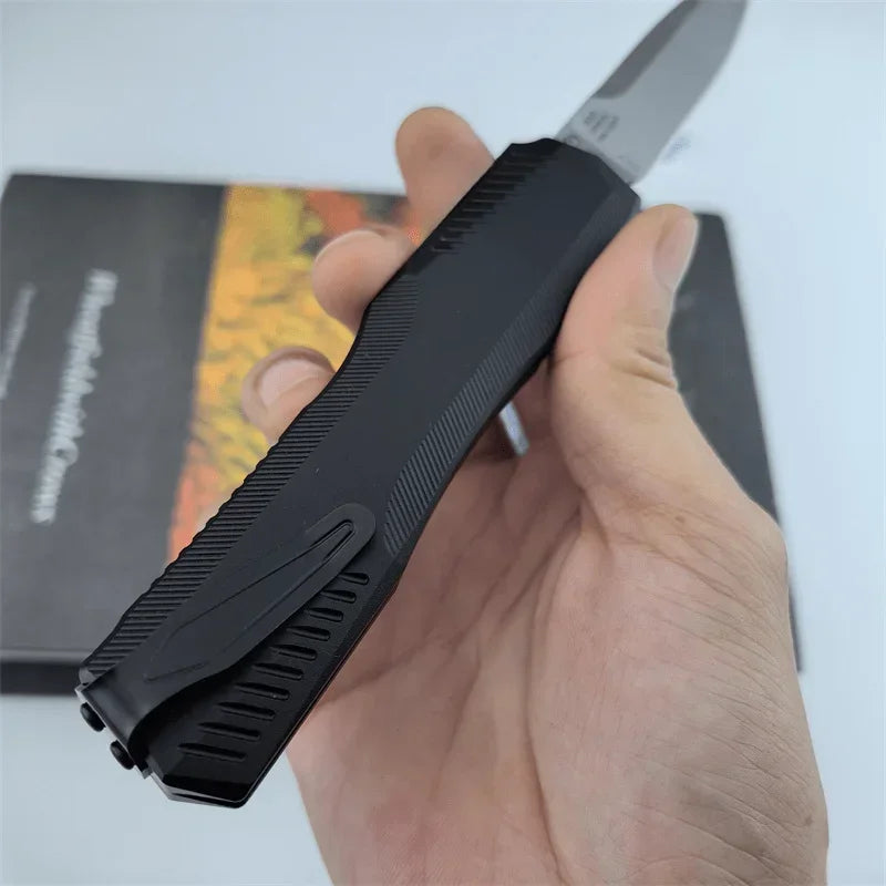 KS 9000 EDC Pocket Knife D2 Blade T6 Aluminium Handle Outdoor Camping Hunting Self-defense Light Weight Folding Knives Hand Tool