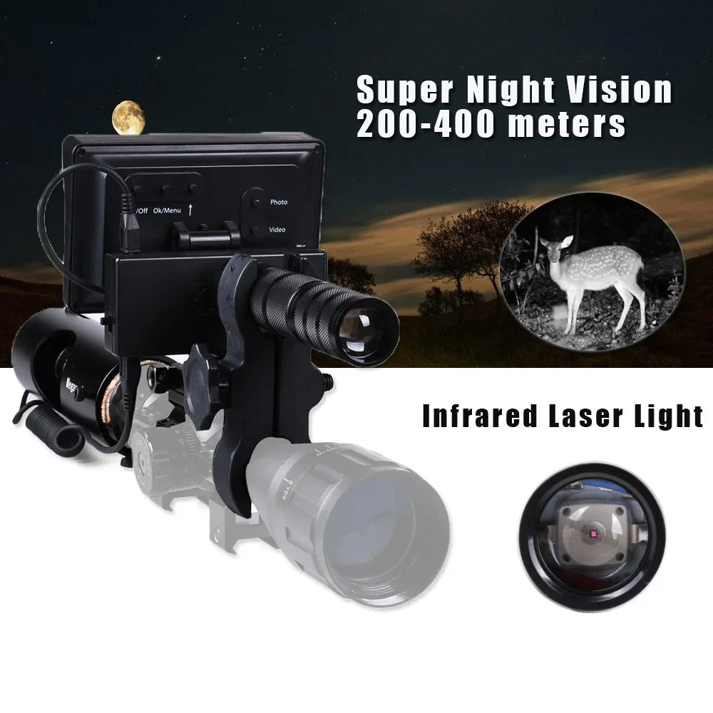 Megaorei 2 Infrared Night Vision Scope Camera Video Photo Recorder IR Hunting Rifle Scope Camera Night Vision Device