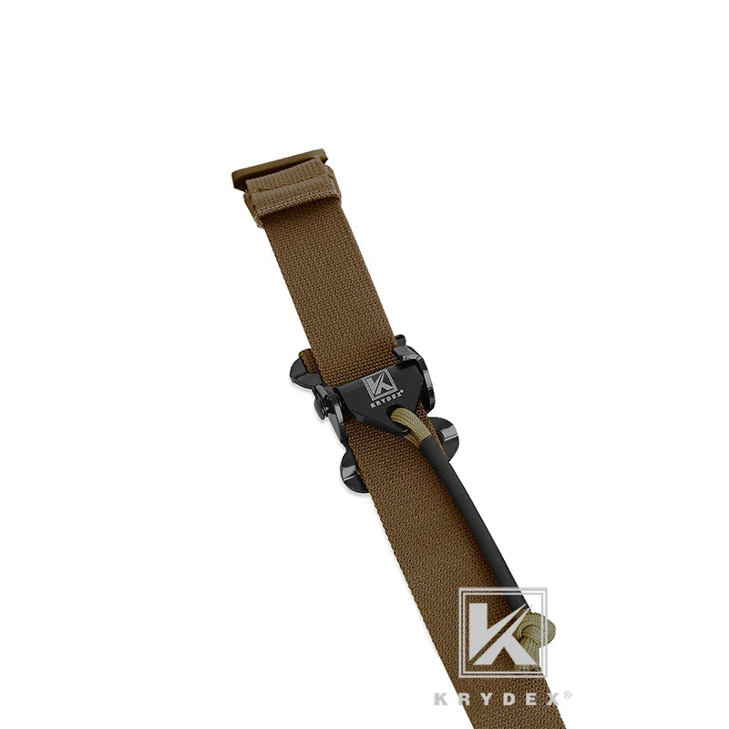 KRYDEX Tactical Gun Sling Strap Modular Removable 2 Point /1 Point 2.25" Padded Slingster For Combat Shooting Hunting Rifle CB