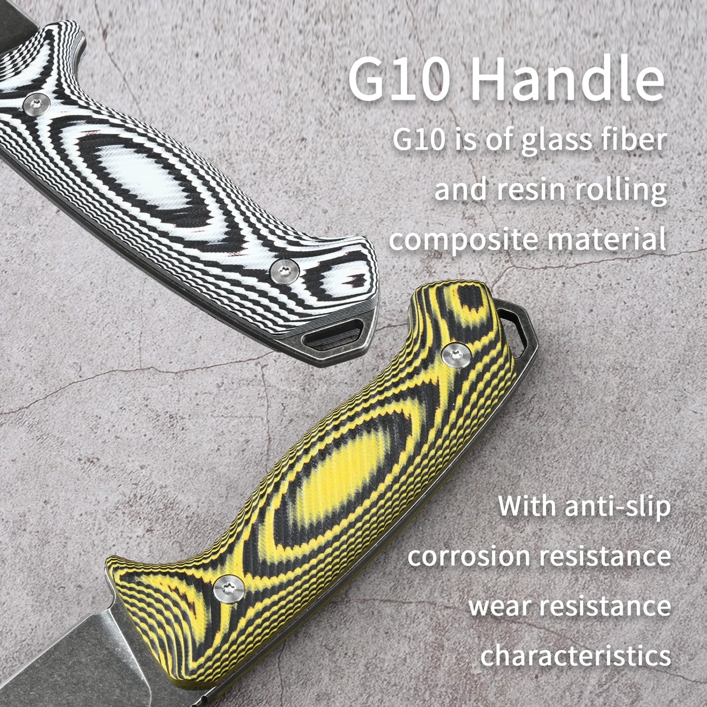 Knives DC53 Steel Tactical Hunting Fixed Blade Knife G10 Handle Kydex Sheath Mens Gifts EDC Knife Outdoor Camping Survival