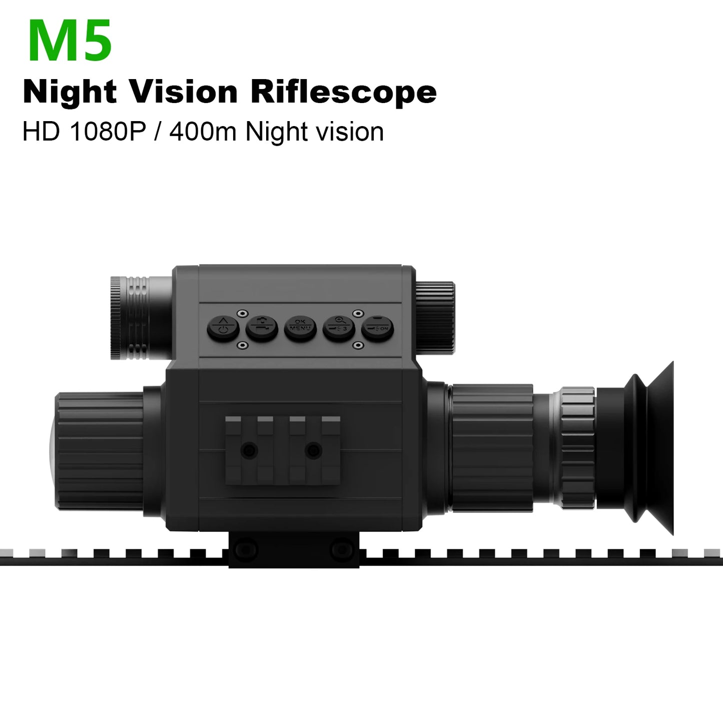 Tactical FAST Helmet NVG Night Vision Device, Hunting Riflescope IR Night Vision, Outdoor CS Shooting Training Sight Digital Cam