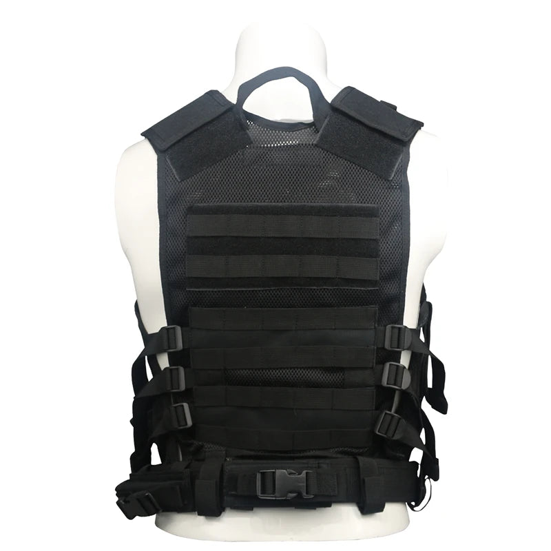Military Tactical Vest Quick Removal Army Vests Airsoft Paintball Outdoor CS Hunting Body Armor Plate Carrier Protective Coat