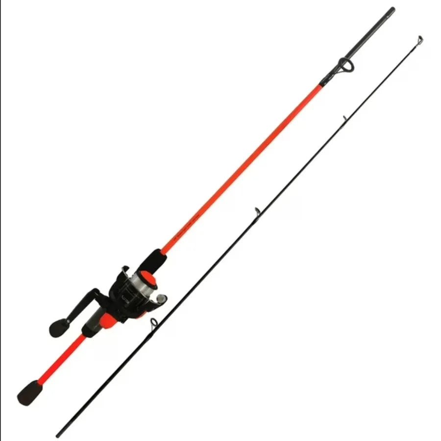 Ozark Trail Wayfarer Spinning Fishing Rod and Reel Combo Orange
