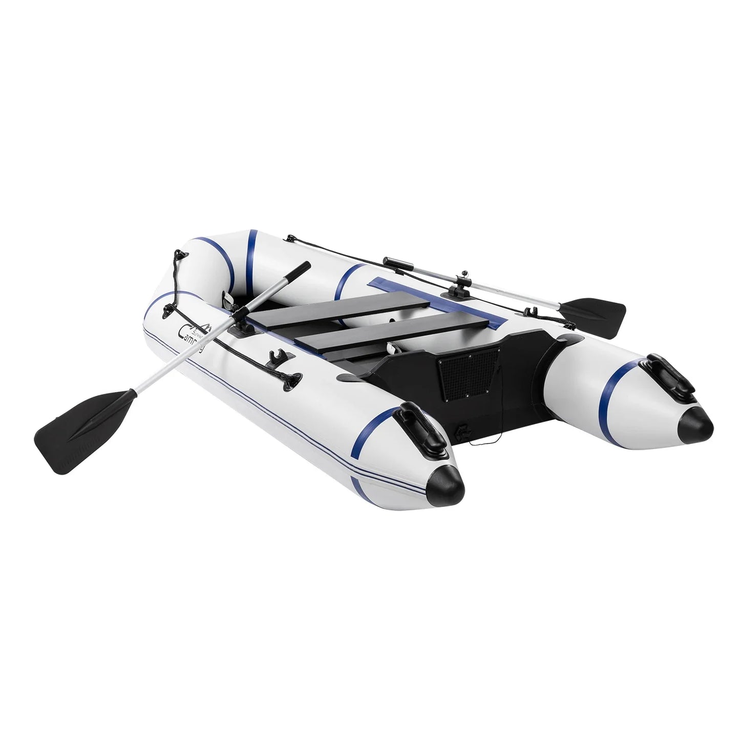 Camping Survivals 10ft PVC 330kg  Water Adult Assault Boat Off-White