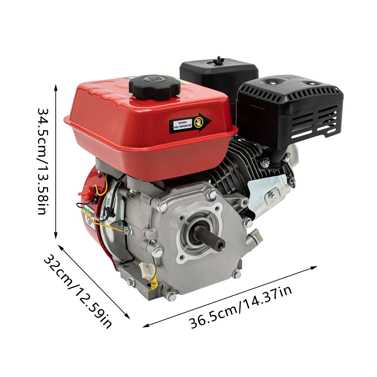 7.5hp 212cc 4stroke Outboard Motor Heavy Duty Inflatable Fishing  Boat Engine Motor For Stern 9.84-19.69 Feet In Length Dinghies