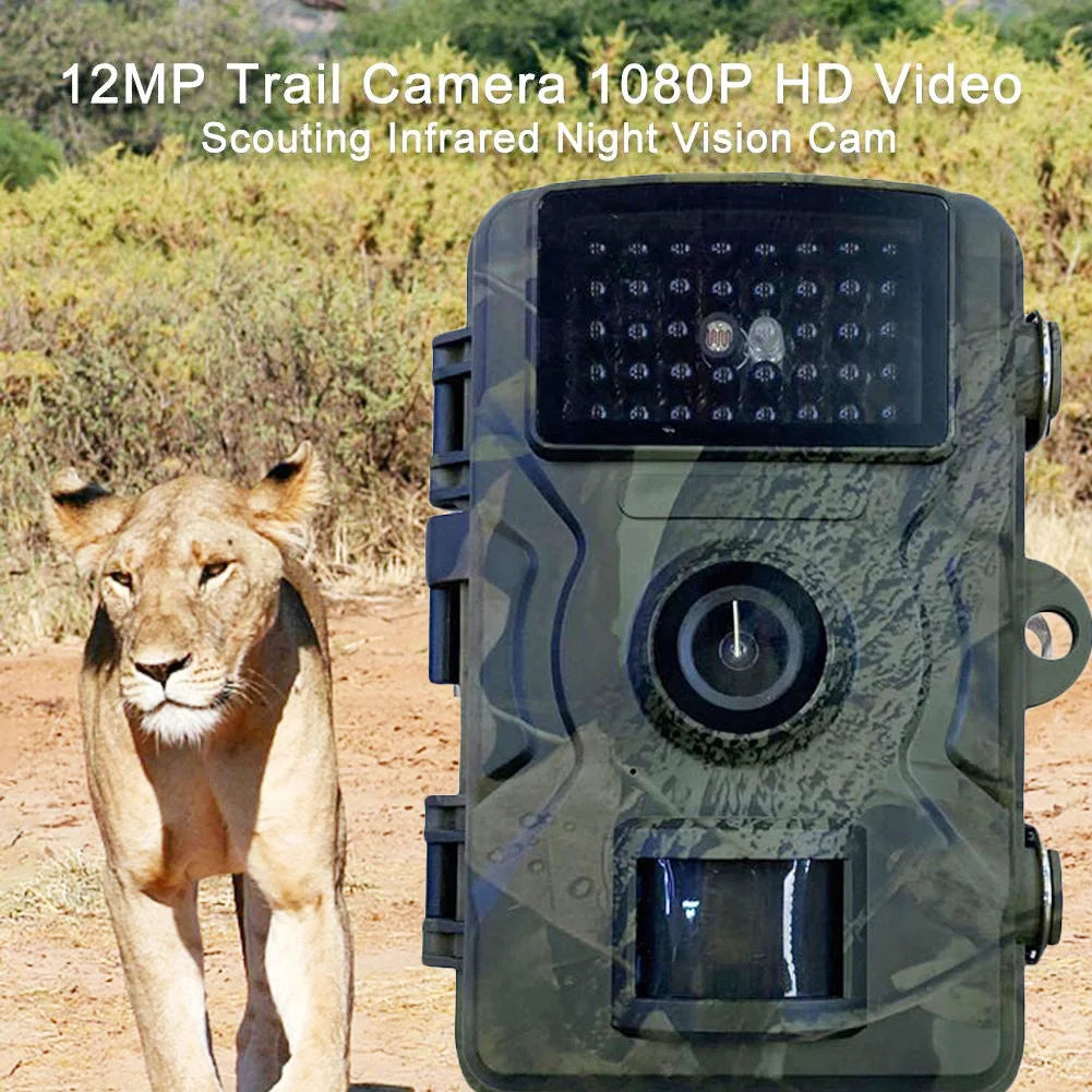 Hunting Trail Camera Waterproof Infrared Night Vision Security Cam Animal Observation Camera Outdoor Wildlife Photo Traps