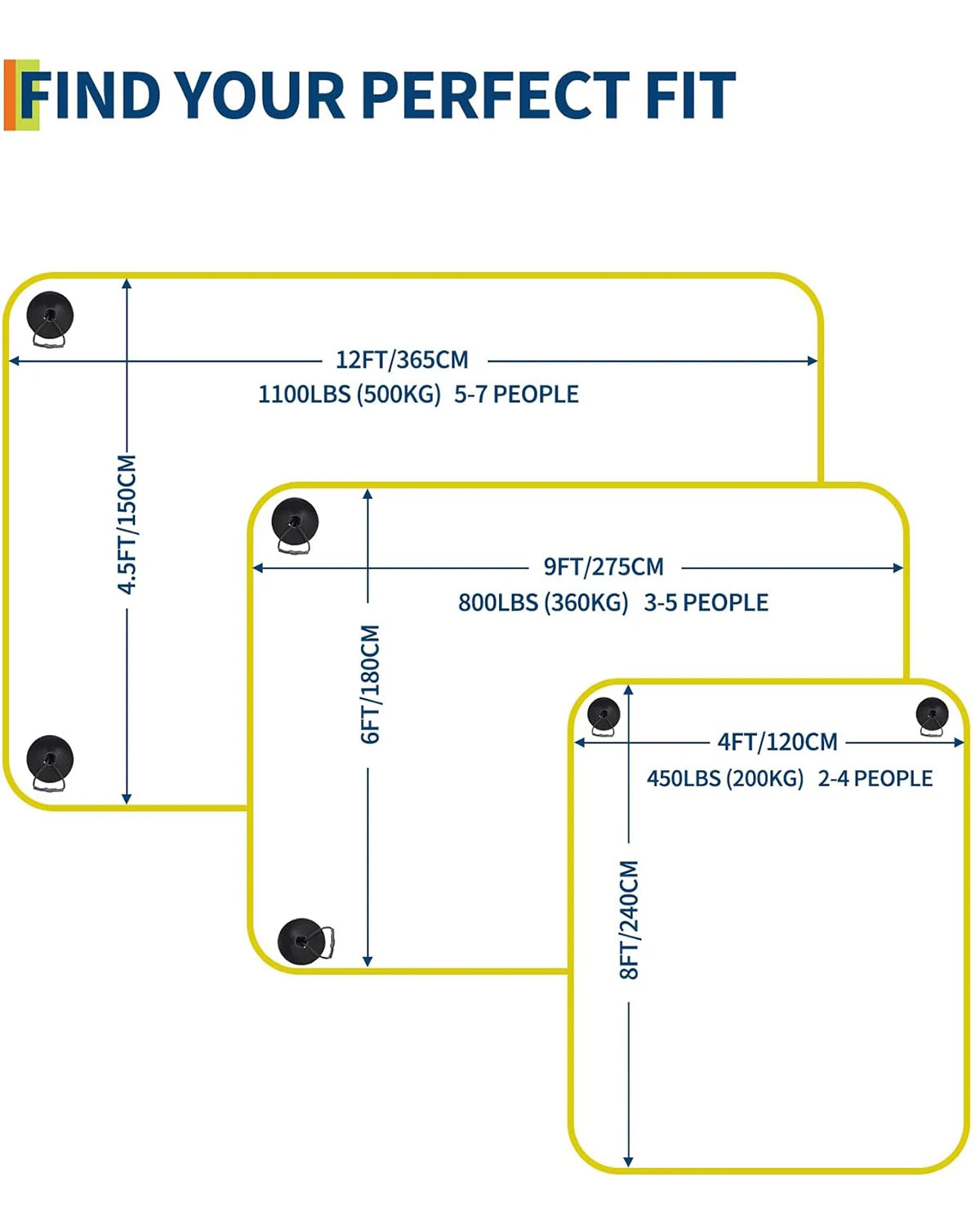 8/9/12 Ft Extra Large Floating Mat, Lily Pad Floating Mat for Lake & Pool, 3-Layer Tear-Resistant XPE Foam Floating Water Mat