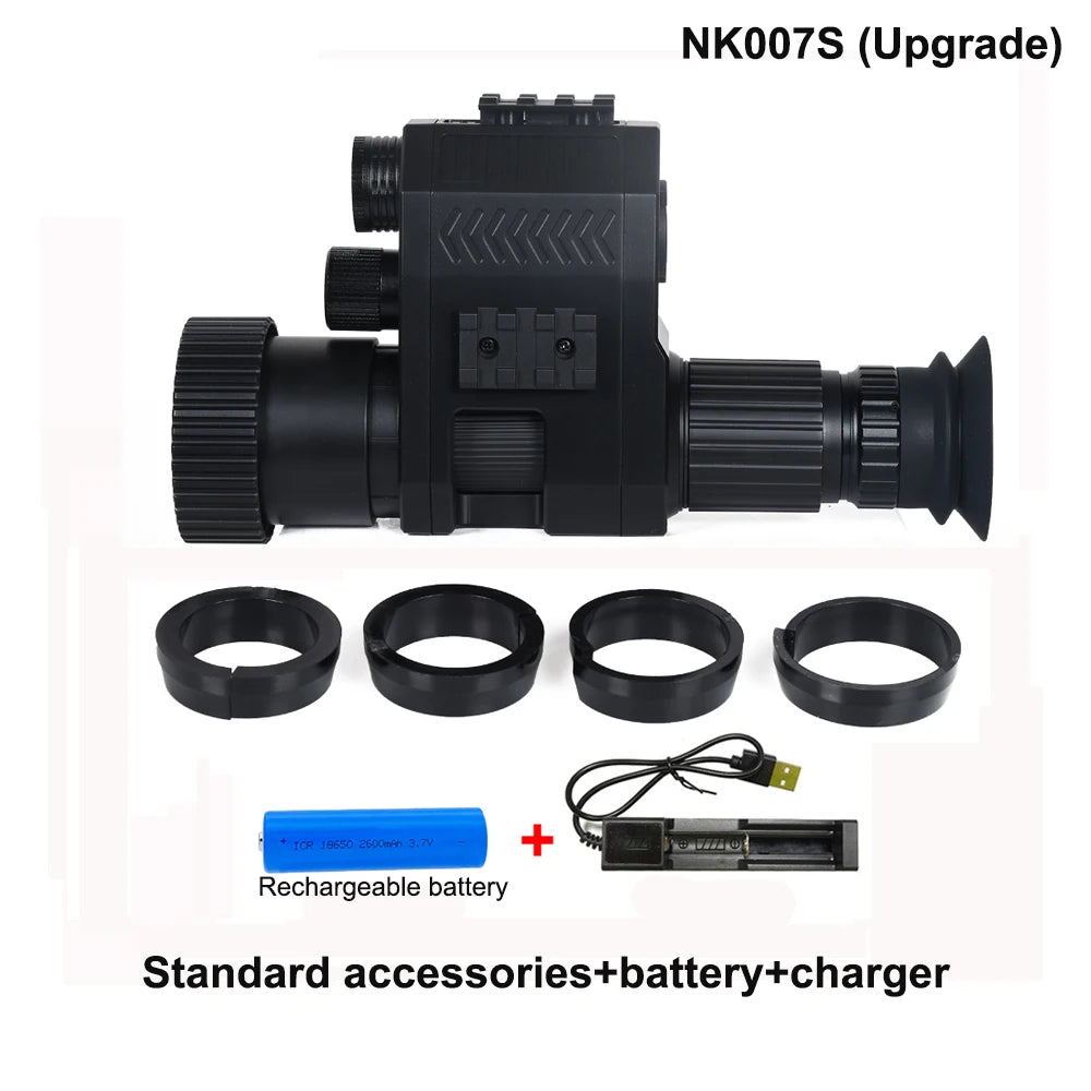 Digital Night Vision Riflescope Monocular HD 1080P 8X Zoom 850NM Infrared 200M Night Vision For Hunting Wild Adventure