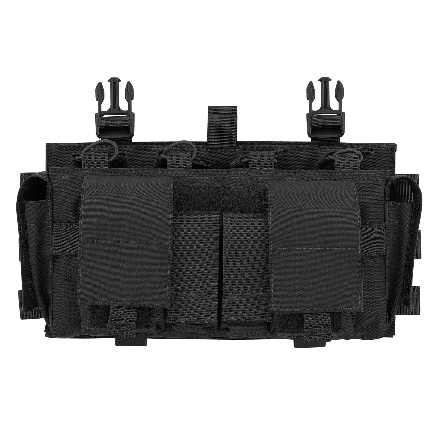 KRYDEX Tactical 5.56 & 9mm Magazine Pouch MF IV Placard For Outdoor Hunting Chest Rig SCARAB Plate Carrier Vest