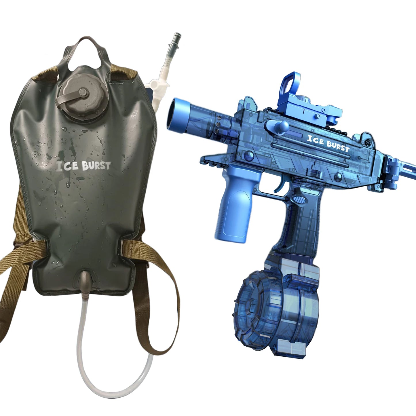 UZI elec. Water Gun Toy Swimming Pool Play Water Adult Shots Games Toy Outdoor Games High Pressure Water Gun Summer Toys for Kid