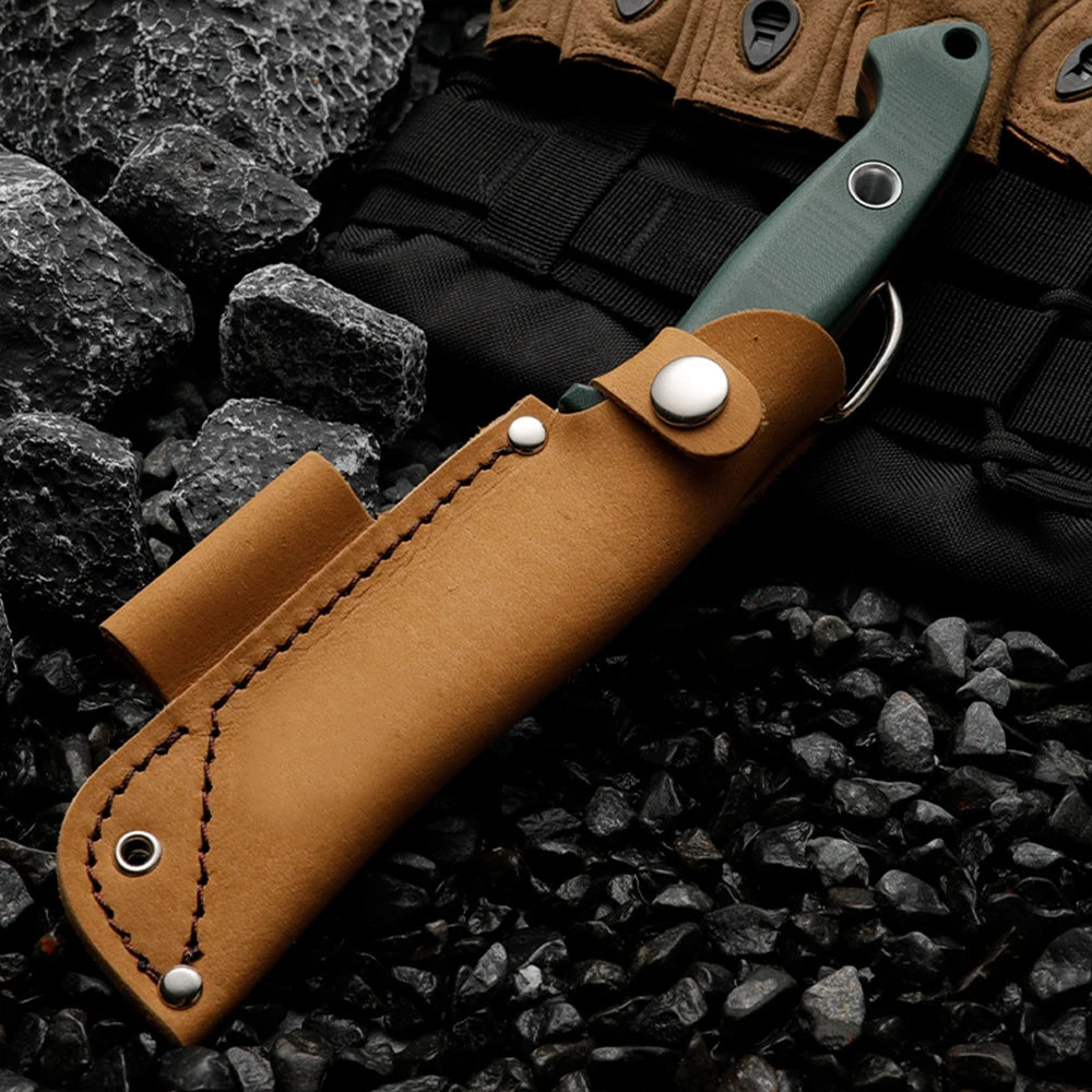 HUANGFU High quality fixed blades, outdoor straight knives, wilderness survival knives, men's knives, tactical knives