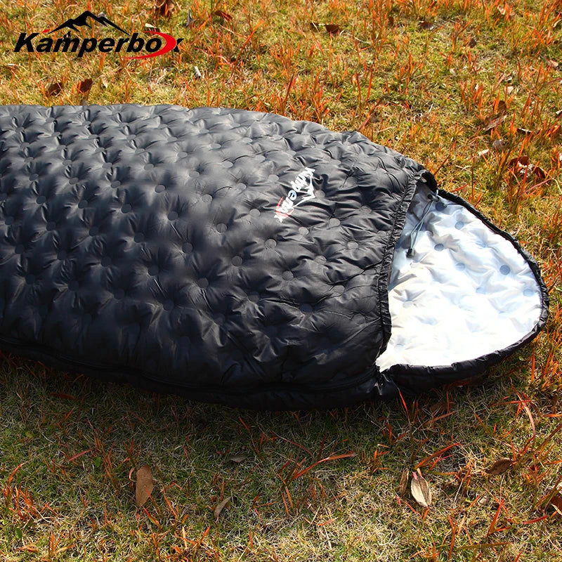 Kamperbox Down Sleeping Bag Camping 3 Season Ultralight Sleeping Bags Lightweight Sleeping Bag Bubblue Air 2