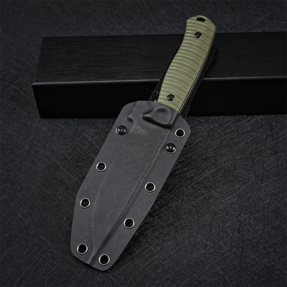 DC53 Steel 539 Fixed Blade Utility Knives Hunting Survival Knife Tactical  For Camping Outdoors Self Defense And EDC