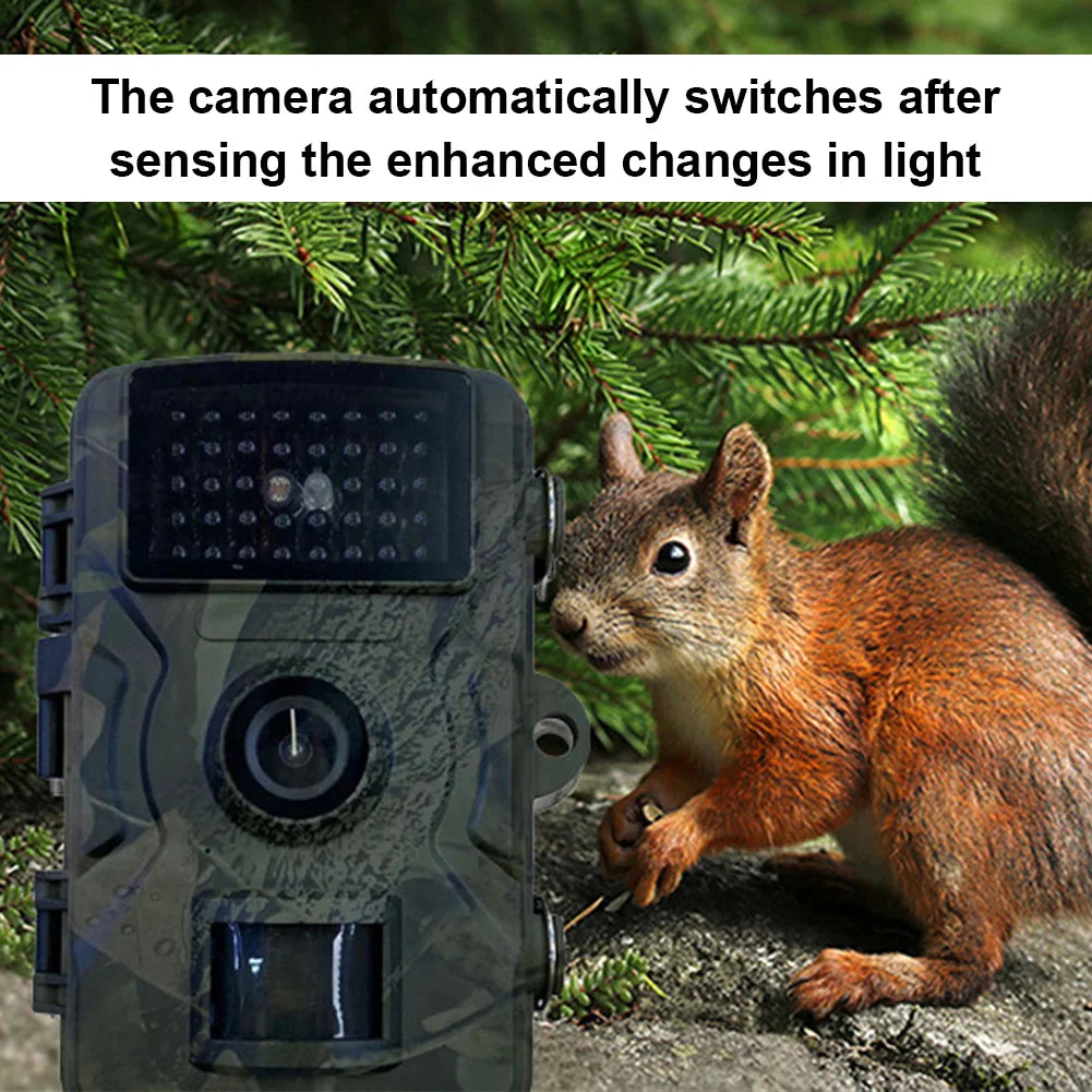 Hunting Trail Camera Waterproof Infrared Night Vision Security Cam Animal Observation Camera Outdoor Wildlife Photo Traps