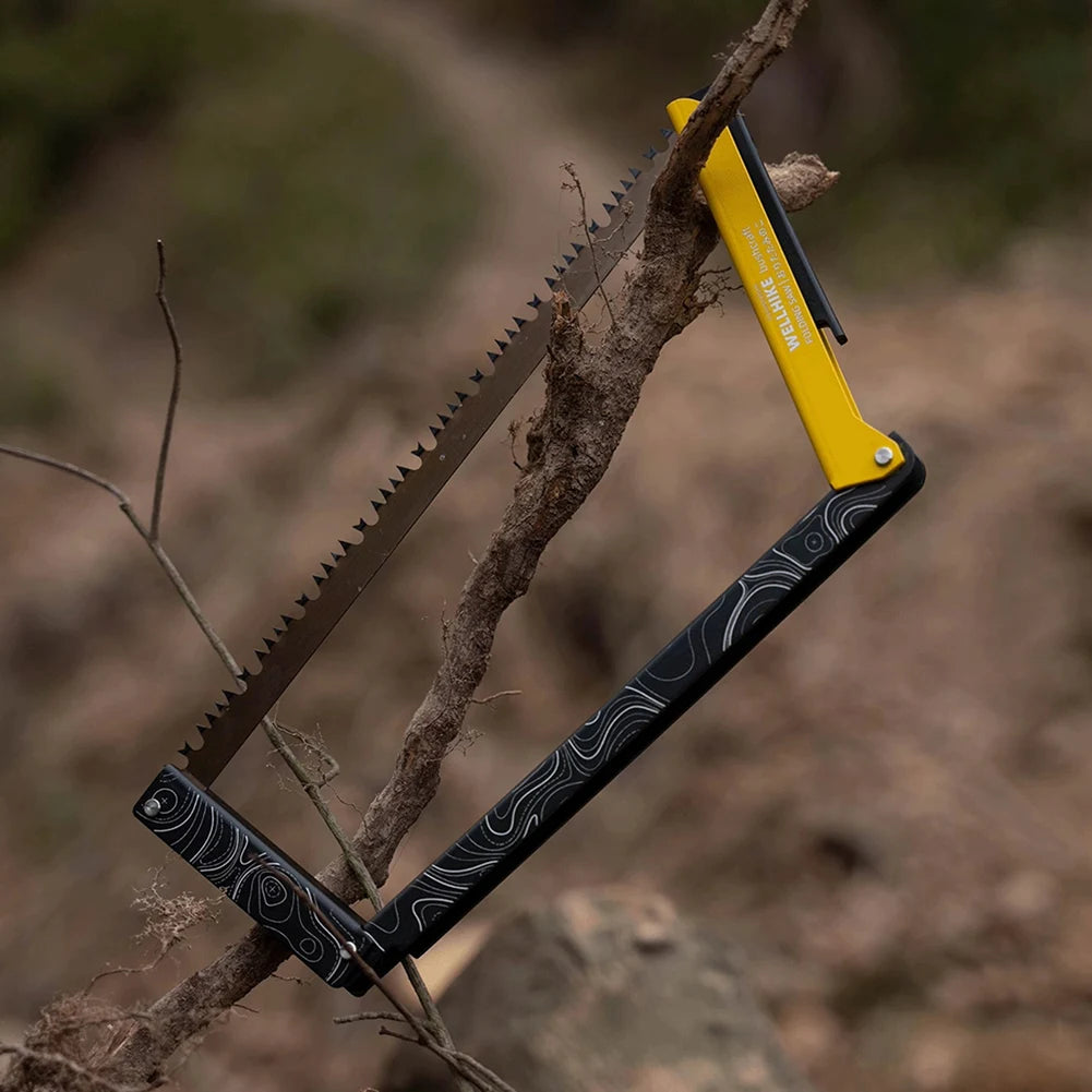 Folding Saw with Storage Bag Cutting Tree Hand Saw Multifunctional Handsaw Outdoor Hiking Survival Tools