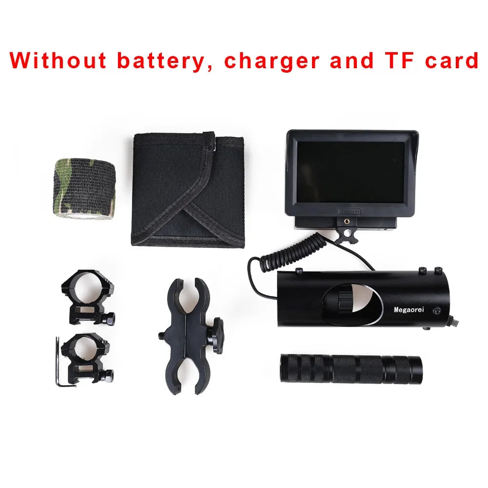 Megaorei 2 Infrared Night Vision Scope Camera Video Photo Recorder IR Hunting Rifle Scope Camera Night Vision Device