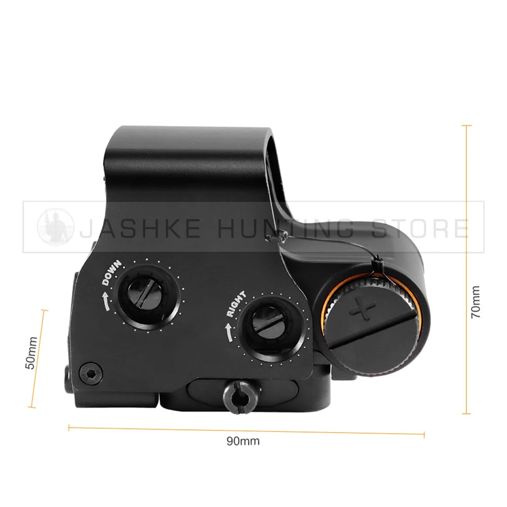 Tactical Airsoft G45 5X Magnifier 558 553 EXPS3 Red Dot Combo Scope Optics QD Mount Fit 20MM Rail Mount With Full Marking