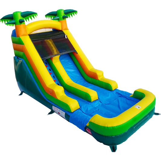 Inflatable Commercial Water Slide Bounce House for Kids or Adults,High Slide with Shallow Pool,Backyard,Outdoor 20' x 9.4'x 13’