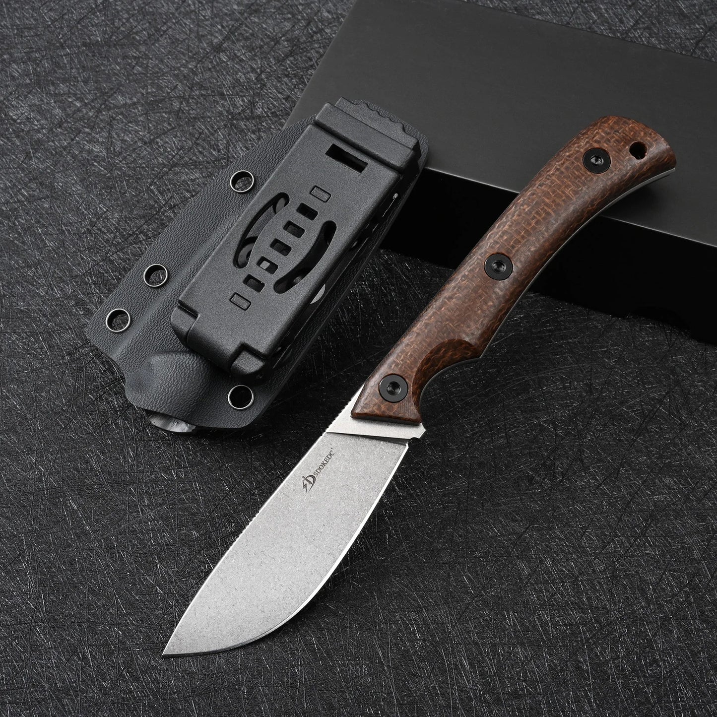 Sdokedc Knives DC53 Steel Camping Self Defense Fixed Blade Knife EDC Outdoor Survival Knife Hunting Tactical For Men