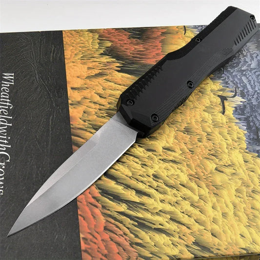 KS 9000 EDC Pocket Knife D2 Blade T6 Aluminium Handle Outdoor Camping Hunting Self-defense Light Weight Folding Knives Hand Tool