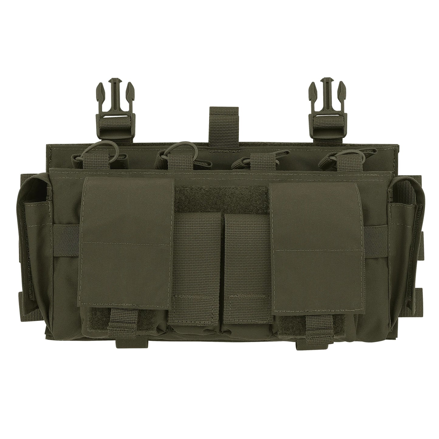 KRYDEX Tactical 5.56 & 9mm Magazine Pouch MF IV Placard For Outdoor Hunting Chest Rig SCARAB Plate Carrier Vest