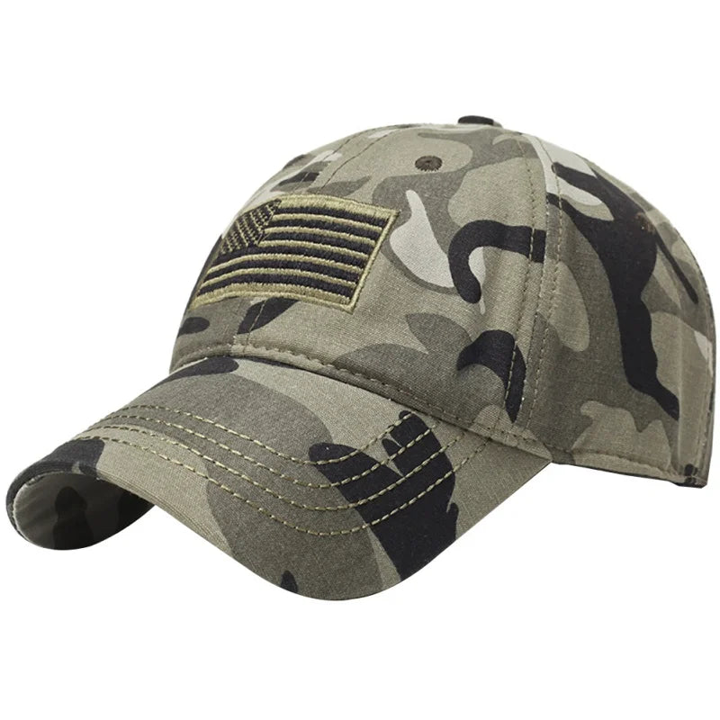 Baseball Cap Adjustable Tactical Summer Sunscreen Hat Camouflage Camo Airsoft Hunting Camping Hiking Fishing Caps For Man Woman