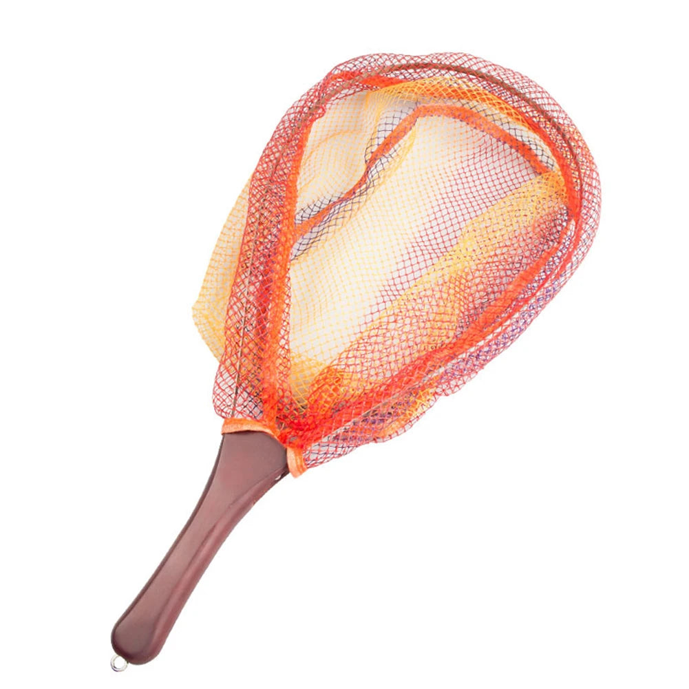 Folding Fishing Net Wooden Handle Fly Fishing Net Catch and Release Net for Trout Bass Pike Fishing Tools