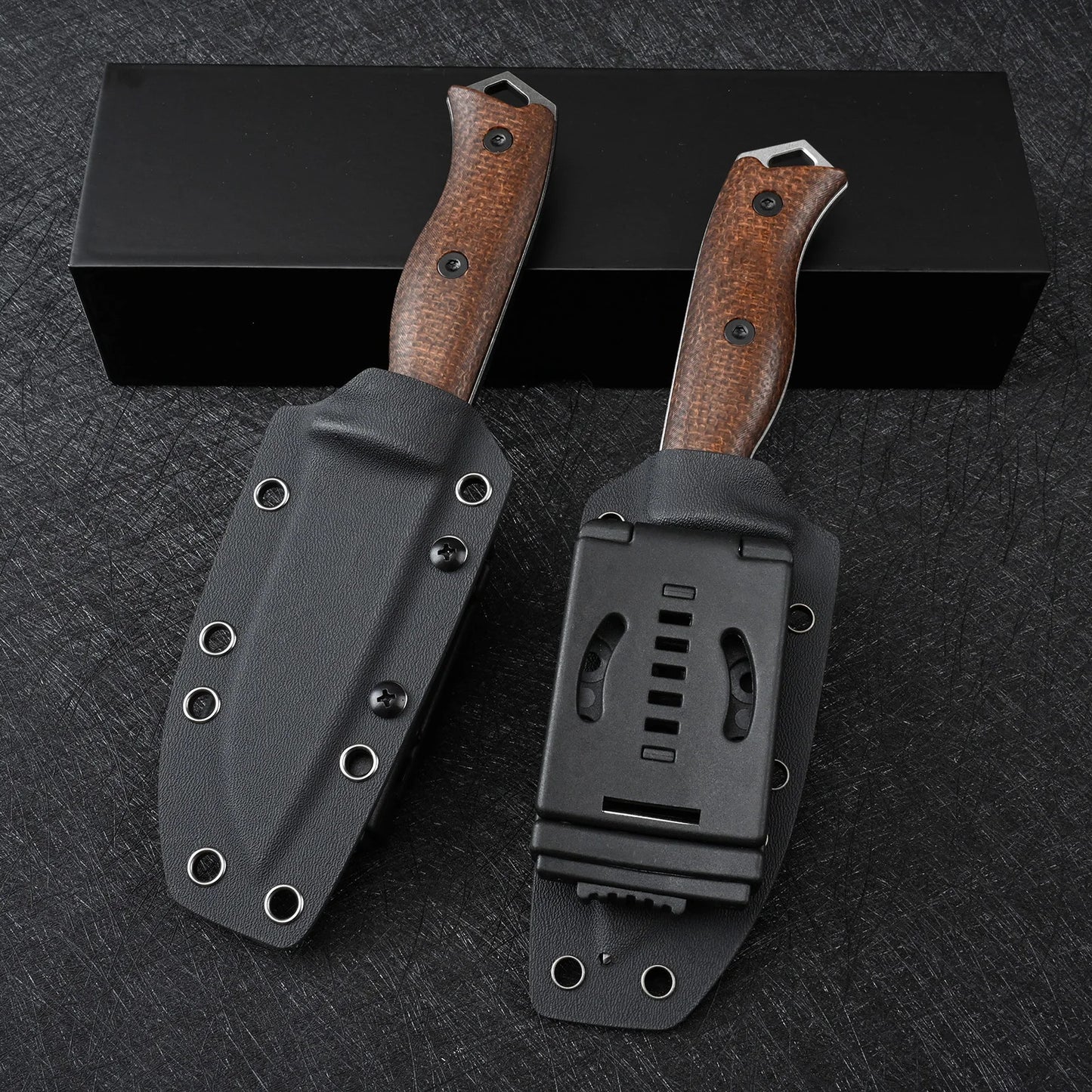 Sdokedc Knives Camping Survival Hunting Knife Tactical For Men Outdoor Self Defense Fixed Blade Knife DC53 Steel
