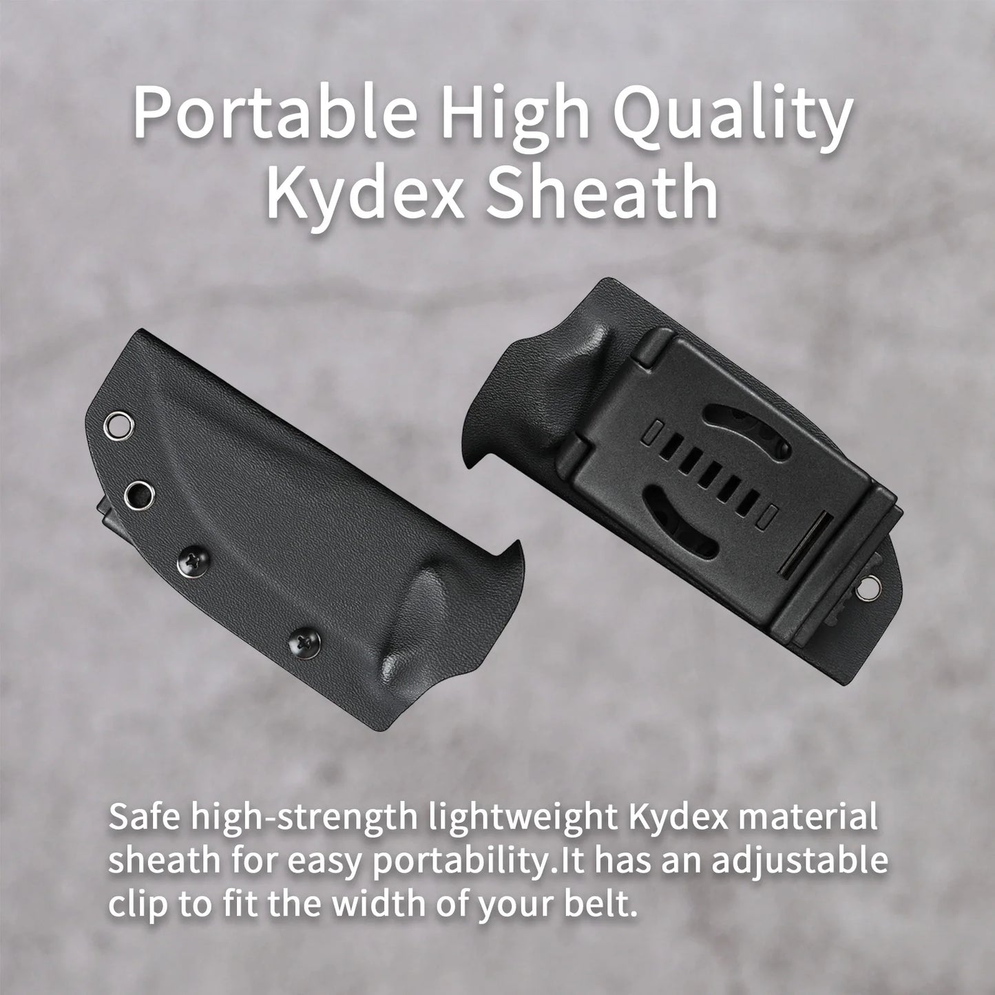 Knives DC53 Steel Tactical Hunting Fixed Blade Knife G10 Handle Kydex Sheath Mens Gifts EDC Knife Outdoor Camping Survival