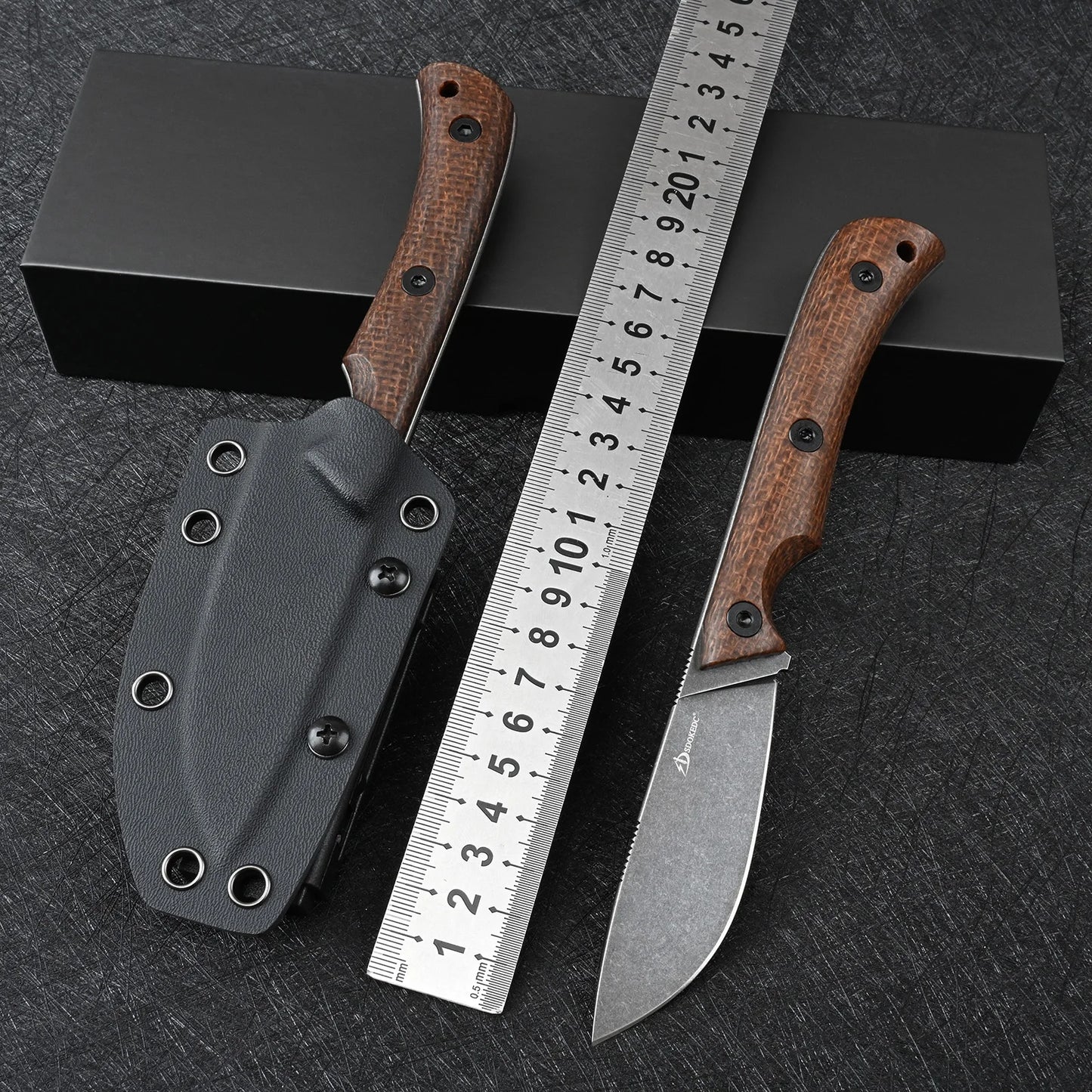 Sdokedc Knives DC53 Steel Camping Self Defense Fixed Blade Knife EDC Outdoor Survival Knife Hunting Tactical For Men