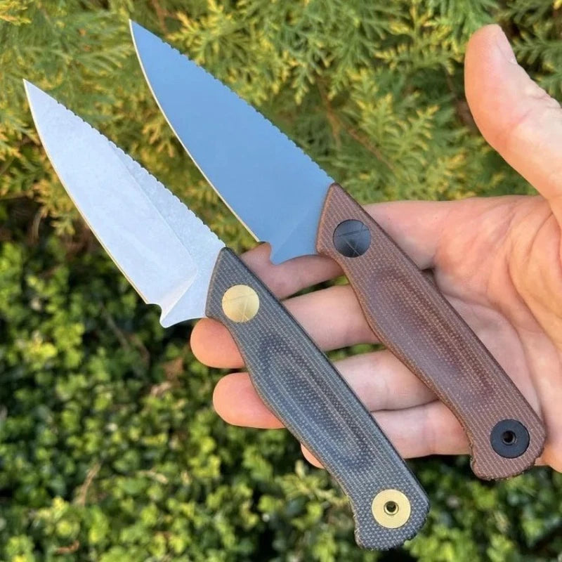 BM 203BT Dacian Straight Knife G10 Handle D2 Blade Outdoor Camping Tactical Combat Hunting Self-Defense Multi-tool Men's Gift