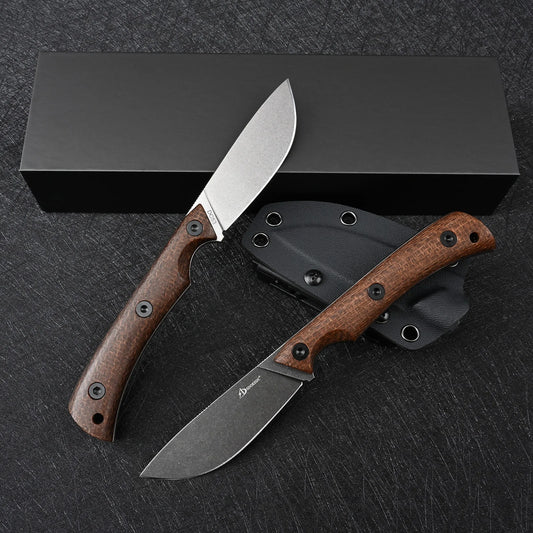 Sdokedc Knives DC53 Steel Camping Self Defense Fixed Blade Knife EDC Outdoor Survival Knife Hunting Tactical For Men