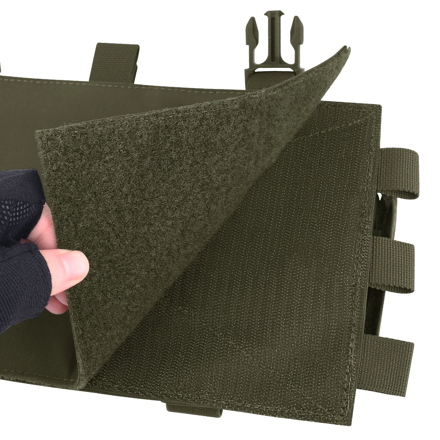 KRYDEX Tactical 5.56 & 9mm Magazine Pouch MF IV Placard For Outdoor Hunting Chest Rig SCARAB Plate Carrier Vest