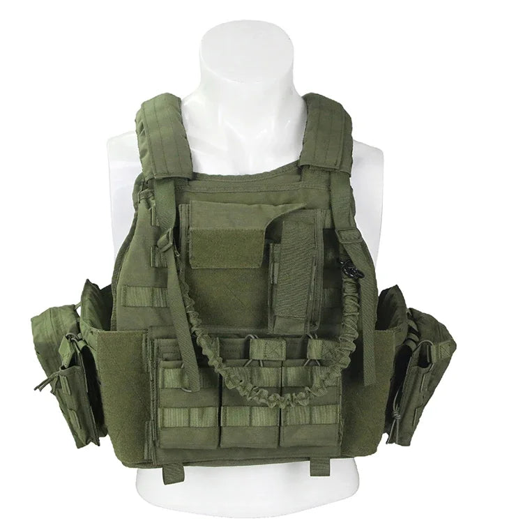 1000D Tactical Vest Sniper Chest Rig Airsoft Vest Armor Vest Gear Carrier Load Bearing Vest Hunting Clothes