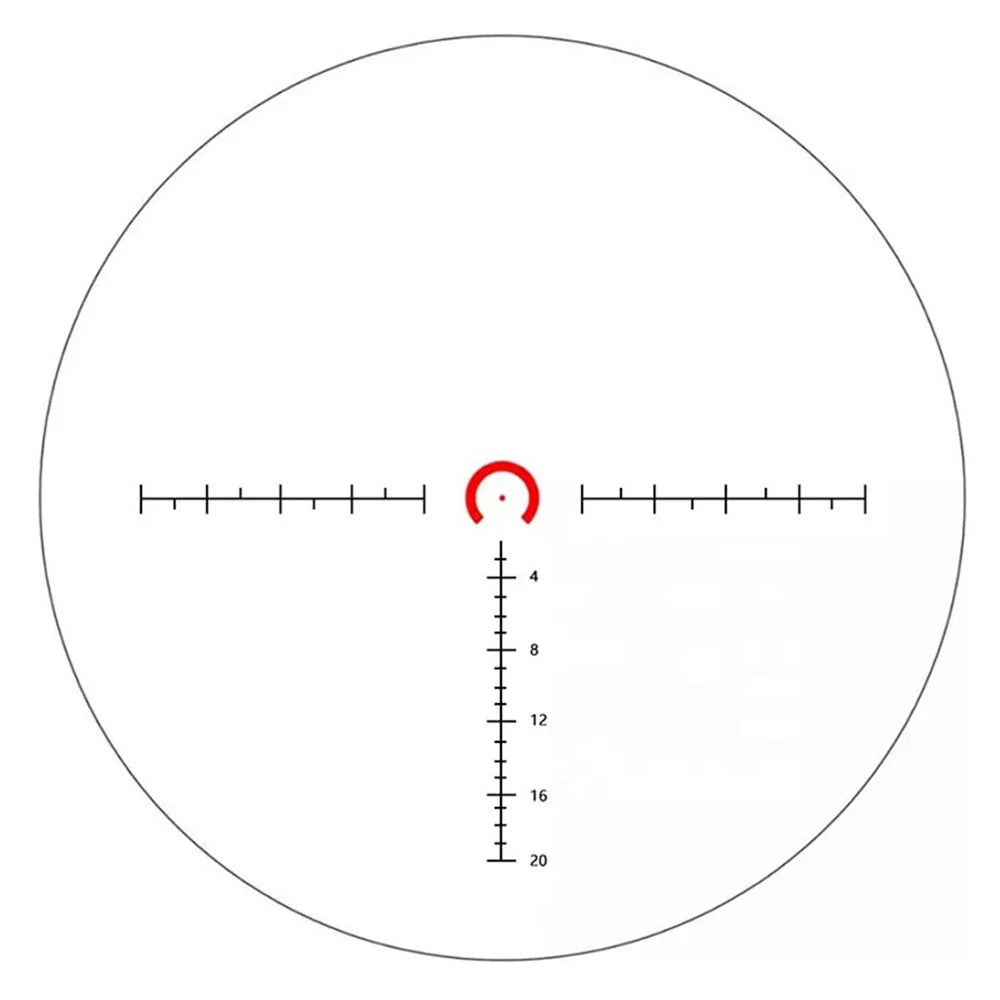 WestHunter HD 1-6X24 IR LPVO Riflescopes R/G Illumination Etched Glass Reticle Hunting Sights Long Eye Relief Optical Sights