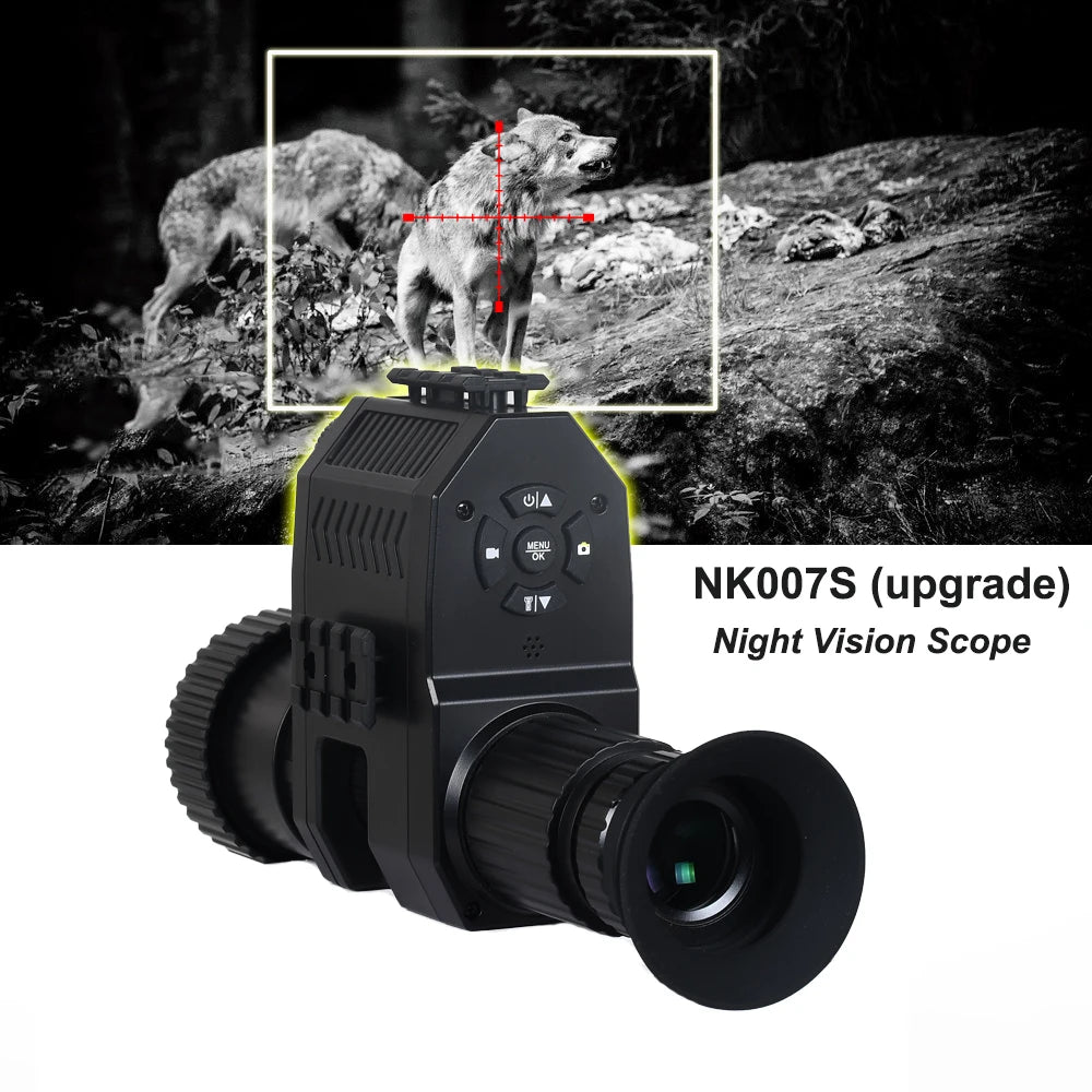 Digital Night Vision Riflescope Monocular HD 1080P 8X Zoom 850NM Infrared 200M Night Vision For Hunting Wild Adventure