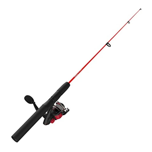 30Inch Durable Fiberglass Fishing Rod and QuickSet AntiReverse Spinning or Spincast Reel Combo Ideal for Dock Fishing Enhanced