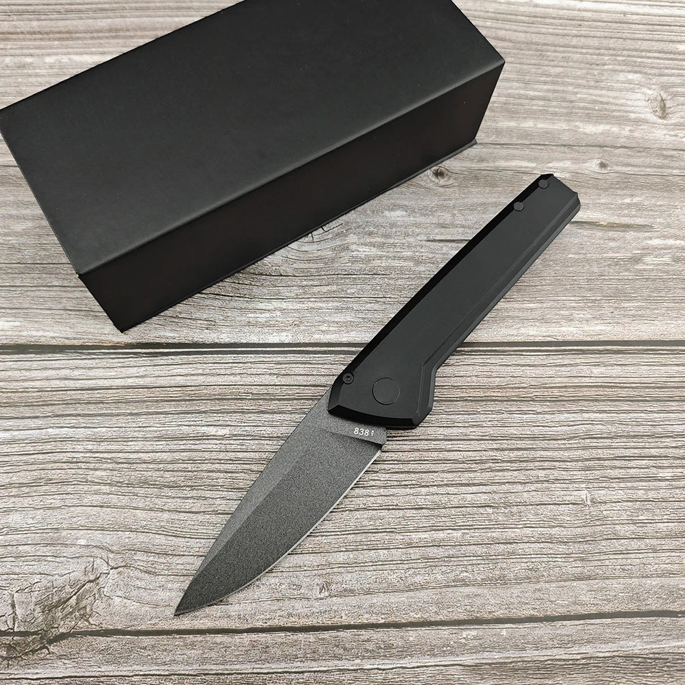 BK 838 Folding Pocket Knife 440C Blade T6 Aluminum Handle Portable EDC Tactical Self-defense Survival Camping Knives Gifts Tools